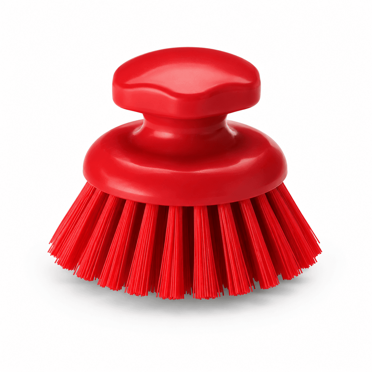 CEPILLO APTO REDONDO FIBRA MEDIA · Rojo