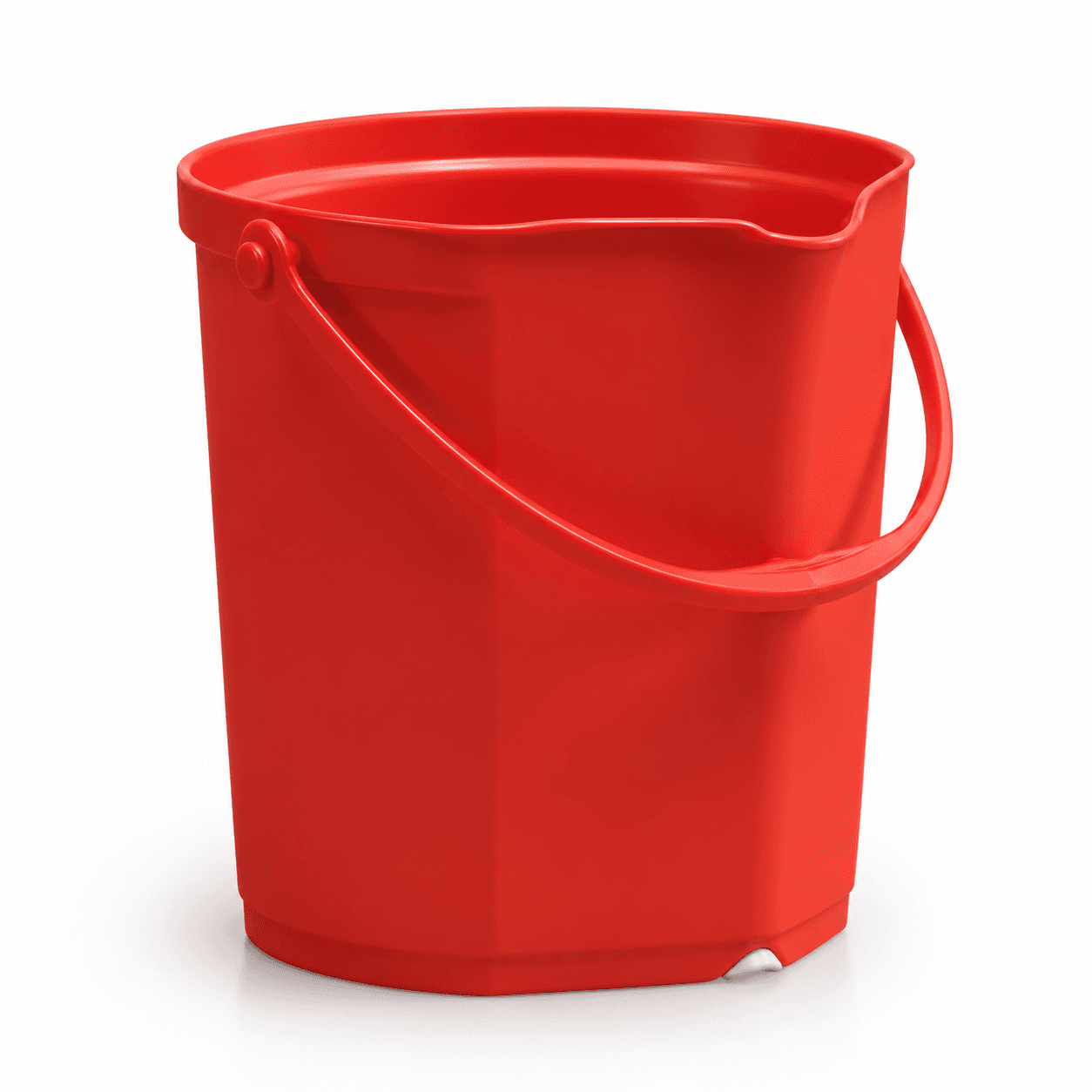 CUBO APTO 12 LITROS · Rojo