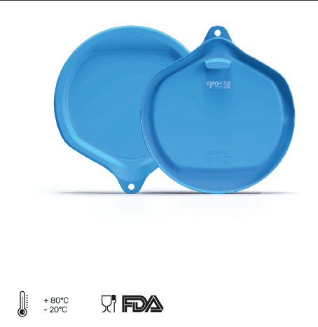 TAPA APTA CUBO 12 LITROS · Azul