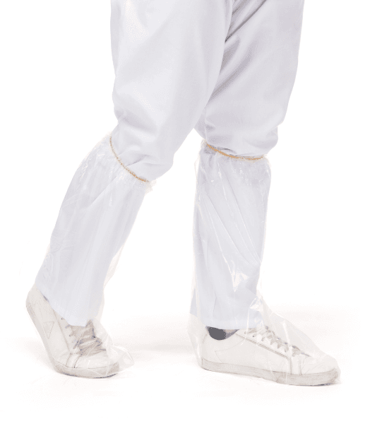 CUBRE BOTAS · Blanco/transparente