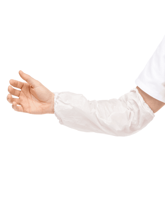 MANGUITO DE POLIETILENO · Blanco